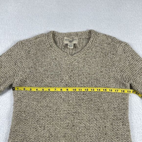 The Limited Womens Sweater‎ Small Wool Blend America Hand Knit Grandma Pullover - Picture 8 of 12